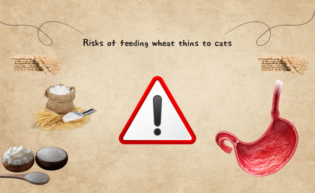 Potential Risks of Feeding Wheat Thins to Cats