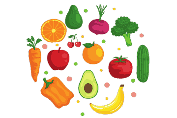 fruits and veg